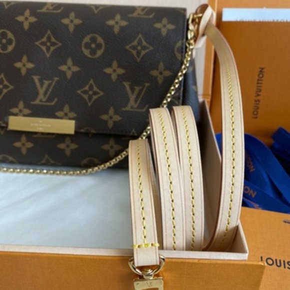 100% Authentic Louis Vuitton Favorite MM Monogram - Picture 4 of 8